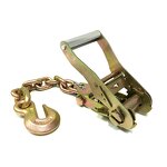 Ratchet Buckle Manufacturer - 2 Inch Steel with Chain Extension Auto Hauler