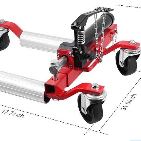 Car Wheel Dolly Manufacturer - Ratchet Foot Pedal Mechanical Vehicle Skates