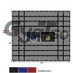 Flatbed Truck Cover Manufacturer - 10' x 12' 18OZ PVC Vinyl Coated Nylon Tarp