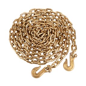 Transport Chain Manufacturer - 5/16''x20' Yellow Zinc G70 Carbon Steel