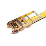 Flatbed Straps Manufacturer - 4 Inch with Chain Anchor Cargo Straps