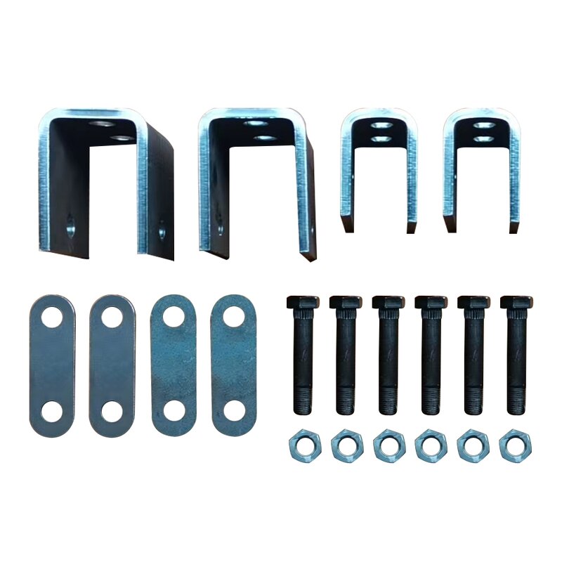 Trailer Hanger Kit Manufacturer - Single Axle for 1-3/4\" Double Eye Leaf Springs