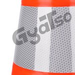 Traffic Safety Cone Manufacturer - 28\" Orange PVC with Reflective Collar