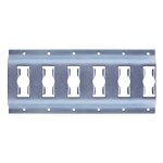 E Track Manufacturer - 10' Horizontal Galvanized Steel Logistic Tie Down Rail