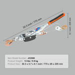 Ratchet Power Puller Manufacturer - 5T Manual Hand Winch with 11.5 ft Cable
