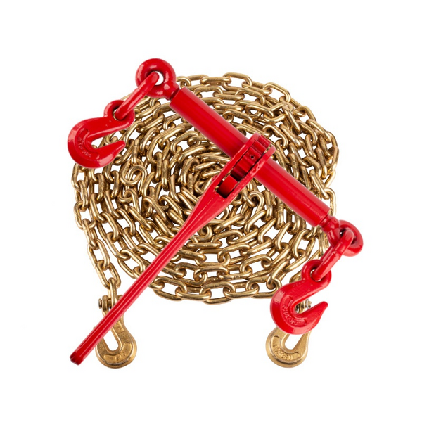 Ratchet Chain Binder Kit Manufacturer - 5/16\" -3/8\" Grade 70 Zinc-Finished