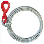 Self-Locking Swivel Hook Manufacturer - Steel Winch Cable Wire Rope Accessory