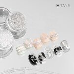 Luxury Design Nails Sequin Powder Factory - OEM/ODM Custom Multi Shape Hot Selling Luxury Design Nails Sequin Powder for Nail Art