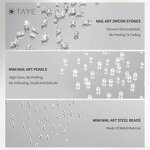 Luxury Design Nails Sequin Powder Factory - OEM/ODM Custom Multi Shape Hot Selling Luxury Design Nails Sequin Powder for Nail Art