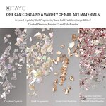 Mirror Effect Nail Art Decoration Set Manufacturer - OEM/ODM Custom Newest Hot Sale Mirror Effect Nail Art Decoration Set