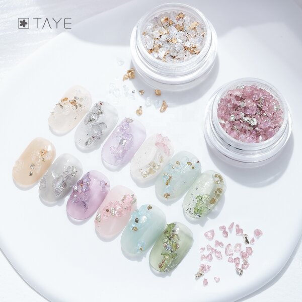 Irregular Fragment Nail Shell Piece Factory - OEM/ODM Custom Nail Art Decoration Irregular Fragment Nail Shell Piece for DIY Beauty
