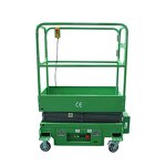 Scissor Lift Platform Manufacturer - Mini Semi Electric CE Man Lift