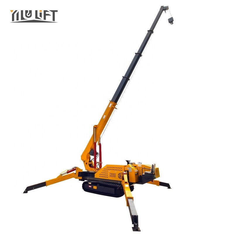 Mini Spider Crane Manufacturer - 1 to 5 Ton Hydraulic Safe Performance