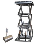 Electric Scissor Lift Table Manufacturer - Full Remote Control Stainless