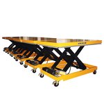 Electric Scissor Lift Table Manufacturer - OEM Custom with Wheels