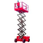 Rough Terrain Scissor Lift Manufacturer - Diesel Big Wheel Aerial