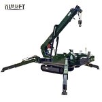 Mini Spider Crane Manufacturer - 8T to 12T Flexible Remote Control