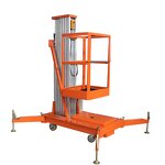 Aluminium Work Platform Manufacturer - Single Mast 2m to 8m Heavy Duty