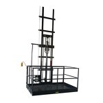 Single Guide Rail Lift Manufacturer - Electric for Workshop