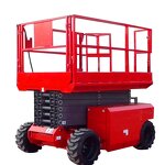 Rough Terrain Scissor Lift Manufacturer - Diesel Big Wheel Aerial
