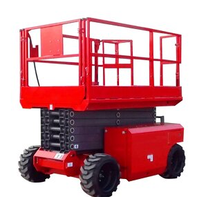 Rough Terrain Scissor Lift Manufacturer - Diesel Big Wheel Aerial