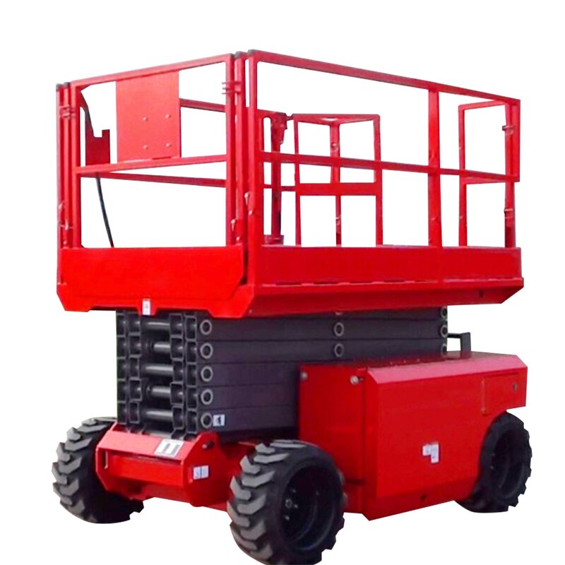 Rough Terrain Scissor Lift Manufacturer - Diesel Big Wheel Aerial