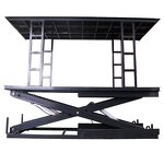 Hydraulic Scissor Car Lift Manufacturer - 3.5T Dual Platforms Quick