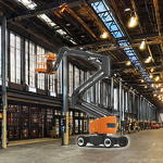 Boom Lift Manufacturer - 200KG for Air Conditioner Installation CE