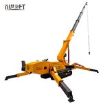 Mini Spider Crane Manufacturer - 5T to 10T Dual Power for Construction
