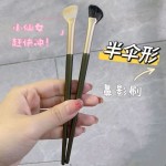 可定制OEM ODM专业半扇形鼻子阴影刷角度轮廓化妆刷高光笔腮红化妆工具