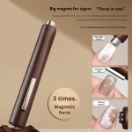 3-in-1 Cat Eye Magnet Set for Gel Polish Strong Thick Cylinder Special Magnet Nail Art Supplies