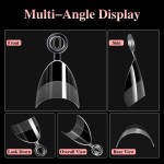 Wholesale Ultra Short Nail Gel Tips 600pcs/Box Traceless Clear Matte False Nail Tips Half Cover Square Almond Design for Fingers