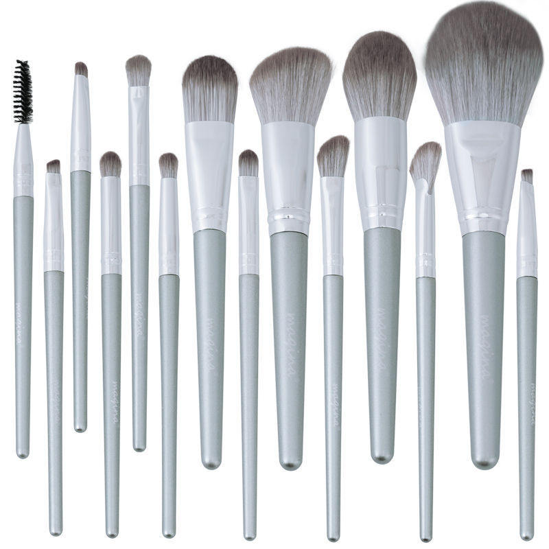 2025 New Product Top Selling Face 14Pcs Makeup Brush Set Cosmetict Best Foundation Makeup Brush Sets