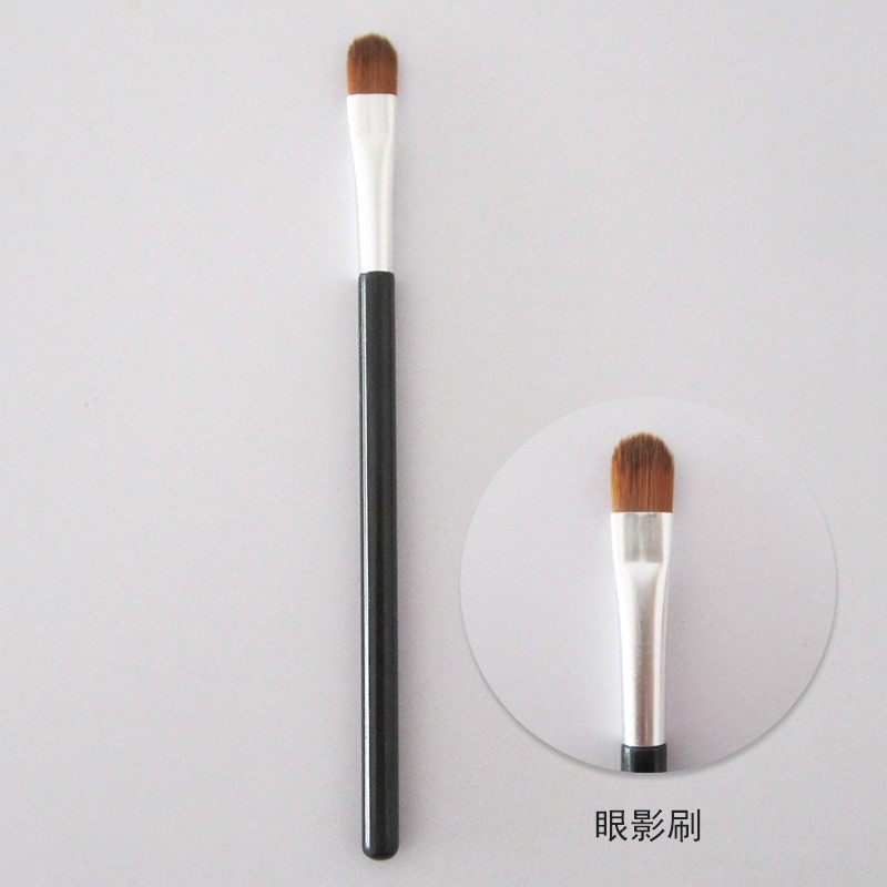 Customizable OEM ODM Professional Half Fan-shape Nose Shadow Brush Angled Contour Makeup Brush Highlighter Blush Make up Tools