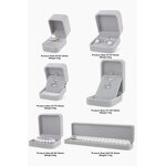 Moissanite Earrings Necklace Set Manufacturer - OEM/ODM Custom Moissanite Earrings Necklace Set 925 Silver 1-4CT D Color