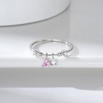 Moissanite Heart Earring Factory - OEM/ODM Custom Moissanite Heart Earring 925 Silver 5-10mm D Color VVS Moissanite