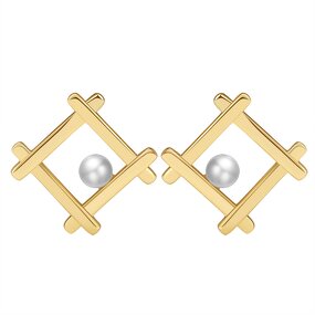 Tassel Drop Earring Factory - OEM/ODM Custom 925 Silver Cz Bling Zircon Pearl Charm Long Tassel Drop Earring