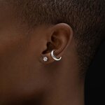 Figaro Chain Bracelet Manufacturer - OEM/ODM Custom Solid 925 Silver Italian 3.3mm Diamond-Cut Figaro Chain Bracelet