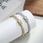 Adjustable Natural Shell Anklet Factory - OEM/ODM Custom Adjustable Natural Shell Four-leaf Clover Anklet 925 Silver Chains