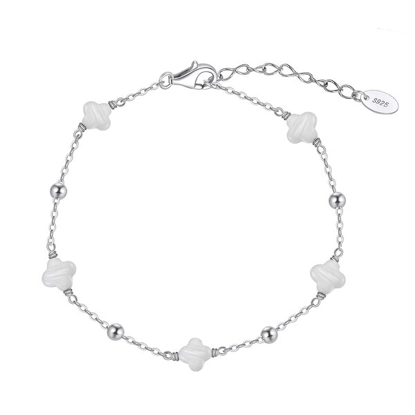 Women Heart Bracelet Manufacturer - OEM/ODM Custom 925 Silver Women Heart Bracelet 5mm Heart Cut 5A CZ Tennis Bracelet
