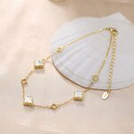 Link Bracelet Anklet Manufacturer - OEM/ODM Custom 14K Gold Color Adjustable Link Bracelet Anklet 925 Silver Leg Cuban Chain