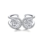 Adjustable Rings Factory - OEM/ODM Custom Accessories Women Jewelry 925 Silver Adjustable Rings for Female