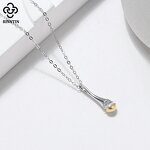 Custom Jewelry Gift Necklace Manufacturer - OEM/ODM Custom Jewelry Gift for Women 925 Silver Rose Gold Plated Heart Pendants