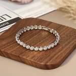 Layered Four-leaf Clover Anklet Manufacturer - OEM/ODM Custom Dainty Layered Four-leaf Clover Anklet 925 Silver Link Chains