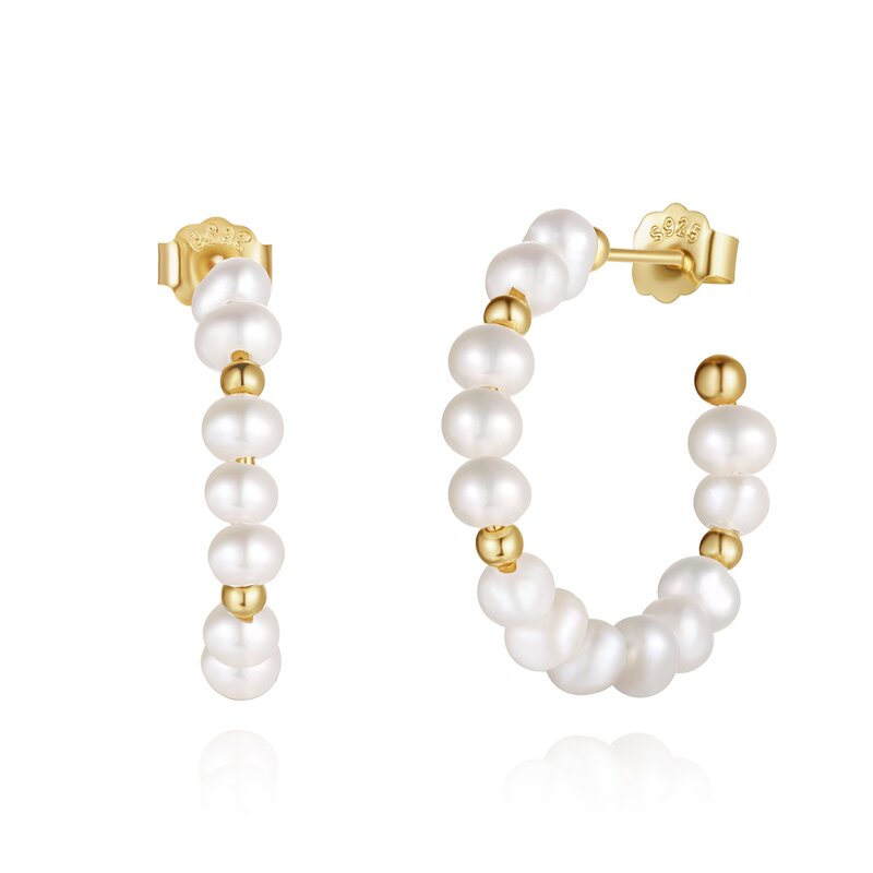 Gold Teardrop Earrings Manufacturer - OEM/ODM Custom Gold Teardrop Earrings 925 Silver Chunky Statement Earrings