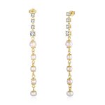 Moissanite Stud Earrings Factory - OEM/ODM Custom High Quality 10mm Pear Cut Moissanite Earrings 925 Silver