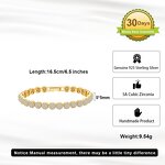 Luxury Four-leaf Clover Anklets Factory - OEM/ODM Custom High-end Luxury Four-leaf Clover Anklets 925 Silver Ankle Bracelets