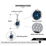 Sparkling Dance Moissanite Necklace Manufacturer - OEM/ODM Custom 925 Silver Sparkling Dance Round 0.5ct VVS Moissanite Necklace