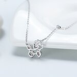 Butterfly Necklace Factory - OEM/ODM Custom S925 Silver Gold Plated Butterfly Necklace for Women Jewelry