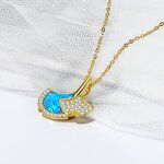 Custom Vermeil Gold Jewelry Necklace Manufacturer - OEM/ODM Custom Best Selling Custom Vermeil Gold Jewelry Pave CZ Necklace